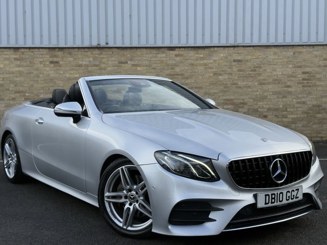 2018 10 Mercedes-Benz E-Class 2.0 E220d AMG Line (Premium) Cabriolet 2dr Diesel G-Tronic+ Euro 6 (s/s) (194 ps)
