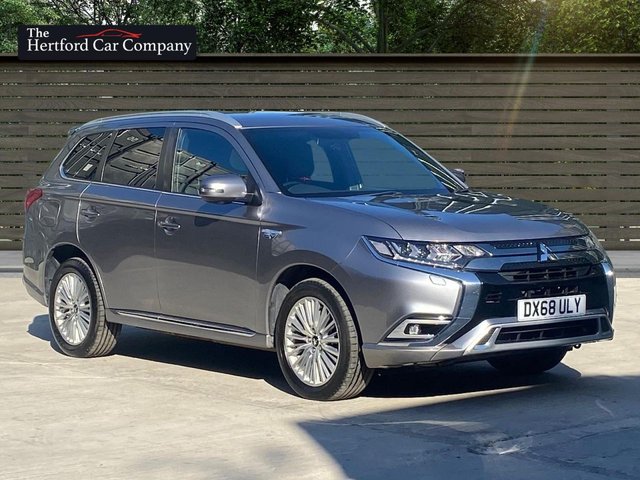 2018 68 Mitsubishi Outlander 2.4h TwinMotor 13.8kWh 4h SUV 5dr Petrol Plug-in Hybrid CVT 4WD Euro 6 (s/s) (209 ps)