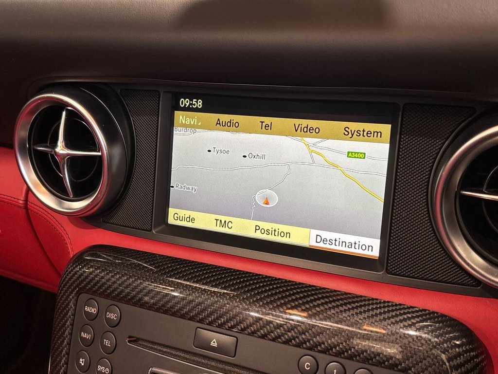 USED 2011 10 MERCEDES-BENZ SLS 6.2 63 V8 AMG Roadster 2dr Petrol SpdS DCT Euro 5 (571 ps) CARBON|DESIGNO PAINT & LEATHER