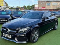 USED 2017 17 MERCEDES-BENZ C-CLASS 2.1 C220d AMG Line Coupe 2dr  AUTOMATIC Diesel G-Tronic+ Euro 6 (s/s) (170 ps) +++ FREE 12 MONTHS WARRANTY+++