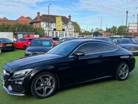 USED 2017 17 MERCEDES-BENZ C-CLASS 2.1 C220d AMG Line Coupe 2dr  AUTOMATIC Diesel G-Tronic+ Euro 6 (s/s) (170 ps) +++ FREE 12 MONTHS WARRANTY+++