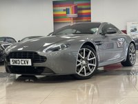 USED 2013 13 ASTON MARTIN VANTAGE 4.7 V8 Coupe 2dr Petrol Sportshift Euro 5 (420 bhp) FULL ASTON MARTIN SERVICE HISTORY  + RECENTLY SERVICED STUNNING V8 VANTAGE SPORTSHIFT!