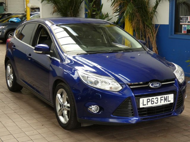 2014 63 Ford Focus 1.0T EcoBoost Titanium X Hatchback 5dr Petrol Manual Euro 5 (s/s) (125 ps)