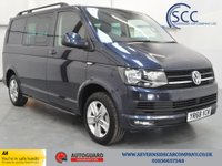 USED 2018 68 VOLKSWAGEN TRANSPORTER 2.0 TDI T32 BlueMotion Tech Highline Kombi Double Cab 5dr Diesel Manual FWD SWB Euro 6 (s/s) (150 ps) NO VAT, Immaculate Kombi Van!
