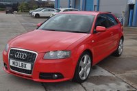 USED 2008 M AUDI A3 2.0 TFSI S line Hatchback 3dr Petrol Manual quattro (209 g/km, 200 bhp) Leather - Cruise Control - Air Conditioning