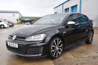 USED 2014 14 VOLKSWAGEN GOLF 2.0 TDI BlueMotion Tech GTD Hatchback 5dr Diesel DSG Euro 6 (s/s) (184 ps) &pound;7K Extras, Satellite Navigation, Heated Seats