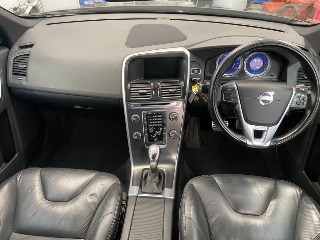 USED 2013 13 VOLVO XC60 2.4 D5 R-Design Nav SUV 5dr Diesel Geartronic AWD Euro 5 (215 ps) DAB SAT NAV WINTER PACK