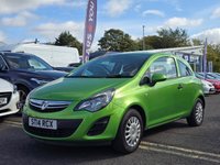 USED 2014 14 VAUXHALL CORSA 1.0 ecoFLEX 12V S Hatchback 3dr Petrol Manual Euro 5 (65 ps) 