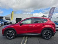 USED 2016 66 MAZDA CX-5 2.2 SKYACTIV-D Sport Nav SUV 5dr Diesel Auto 4WD Euro 6 (s/s) (175 ps) THIS CAR COMES WITH 6 MONTHS WARRANTY , BREAKDOWN COVER & RECOVERY+ GREAT EXAMPLE OF SUV+ NAVIGATION SYSTEM + BLUETOOTH + DAB RADIO + USB CONNECTION + AUX CONNECTION + FRONT AND REAR PARKING SENSORS + REVERSING CAMERA + FULL  LEATHER TRIM  + FRONT HEATED SEATS + CRUISE CONTROL + CLIMATE CONTROL + PRIVACY GLASS + 19 INCH ALLOY WHEELS + BOSE SOUND SYSTEM + AUTO START STOP + ELECTRIC PARKING BRAKE + FRONT ELECTRIC SEAT ADJUSTMENT+ AUTO FOLDING MIRRORS + TRACTION CONTROL + DAY TIME RUNNING LIGHTS +