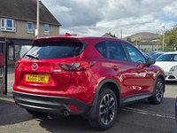 USED 2016 66 MAZDA CX-5 2.2 SKYACTIV-D Sport Nav SUV 5dr Diesel Auto 4WD Euro 6 (s/s) (175 ps) THIS CAR COMES WITH 6 MONTHS WARRANTY , BREAKDOWN COVER & RECOVERY+ GREAT EXAMPLE OF SUV+ NAVIGATION SYSTEM + BLUETOOTH + DAB RADIO + USB CONNECTION + AUX CONNECTION + FRONT AND REAR PARKING SENSORS + REVERSING CAMERA + FULL  LEATHER TRIM  + FRONT HEATED SEATS + CRUISE CONTROL + CLIMATE CONTROL + PRIVACY GLASS + 19 INCH ALLOY WHEELS + BOSE SOUND SYSTEM + AUTO START STOP + ELECTRIC PARKING BRAKE + FRONT ELECTRIC SEAT ADJUSTMENT+ AUTO FOLDING MIRRORS + TRACTION CONTROL + DAY TIME RUNNING LIGHTS +