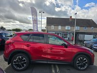 USED 2016 66 MAZDA CX-5 2.2 SKYACTIV-D Sport Nav SUV 5dr Diesel Auto 4WD Euro 6 (s/s) (175 ps) THIS CAR COMES WITH 6 MONTHS WARRANTY , BREAKDOWN COVER & RECOVERY+ GREAT EXAMPLE OF SUV+ NAVIGATION SYSTEM + BLUETOOTH + DAB RADIO + USB CONNECTION + AUX CONNECTION + FRONT AND REAR PARKING SENSORS + REVERSING CAMERA + FULL  LEATHER TRIM  + FRONT HEATED SEATS + CRUISE CONTROL + CLIMATE CONTROL + PRIVACY GLASS + 19 INCH ALLOY WHEELS + BOSE SOUND SYSTEM + AUTO START STOP + ELECTRIC PARKING BRAKE + FRONT ELECTRIC SEAT ADJUSTMENT+ AUTO FOLDING MIRRORS + TRACTION CONTROL + DAY TIME RUNNING LIGHTS +