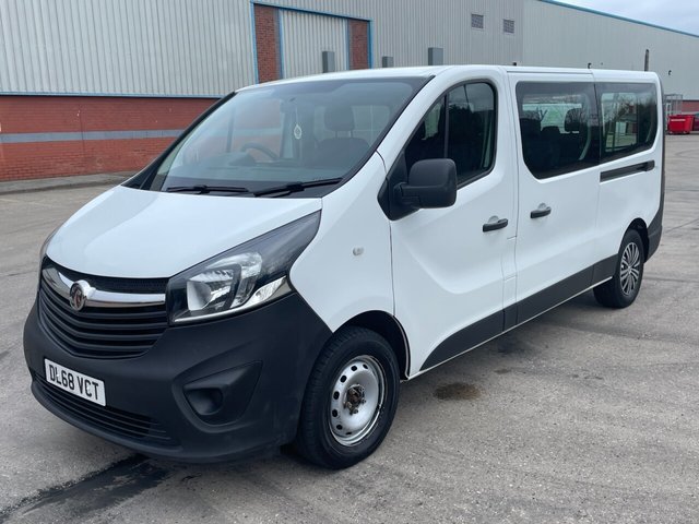 2018 VAUXHALL VIVARO 1.6 CDTi 2900 MINIBUS Double Cab 5dr Diesel Manual L2 H1 Euro 6 (s/s) (9 Seat) (120 ps) - Photo 2