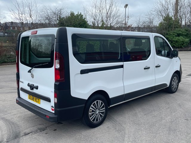 2018 VAUXHALL VIVARO 1.6 CDTi 2900 MINIBUS Double Cab 5dr Diesel Manual L2 H1 Euro 6 (s/s) (9 Seat) (120 ps) - Photo 3