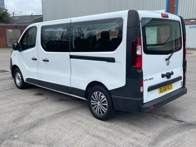 2018 VAUXHALL VIVARO 1.6 CDTi 2900 MINIBUS Double Cab 5dr Diesel Manual L2 H1 Euro 6 (s/s) (9 Seat) (120 ps) - Photo 4