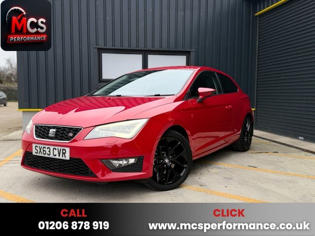 2013 63 SEAT LEON 2.0 TDI CR FR Sport Coupe 3dr Diesel DSG Euro 5 (s/s) (150 ps) **48HR DEAL DROP**