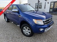 USED 2014 64 FORD RANGER 2.2 TDCi Limited 1 Pickup Double Cab 4dr Diesel Durashift 4WD Euro 5 (150 ps) HEATED LEATHER SEATS AUTOMATIC
