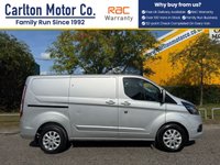 USED 2022 22 FORD TRANSIT CUSTOM 2.0 340 EcoBlue Limited  Automatic L1 H1 Massive 170 ps [ REAR TAILGATE ] Euro 6  170PS AUTOMATIC LIMITED