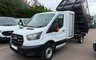 USED 2021 71 FORD TRANSIT 2.0 350 EcoBlue Leader Chassis Cab 2dr Diesel Manual RWD L3 Euro 6 (s/s) (130 ps) 