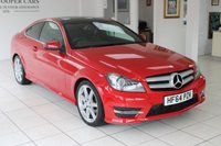 USED 2014 64 MERCEDES-BENZ C-CLASS 2.1 C250 CDI AMG Sport Edition Coupe 2dr Diesel G-Tronic+ Euro 5 (s/s) (204 ps) 