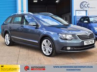 USED 2015 15 SKODA SUPERB 2.0 TDI Elegance Estate 5dr Diesel DSG Euro 5 (s/s) (170 ps) Heated Leather - Satellite Navigation - Park Assist Pack