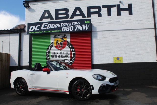 2018 18 Abarth 124 Spider 1.4 MultiAir Convertible 2dr Petrol Auto Euro 6 (170 ps)
