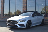 USED 2023 72 MERCEDES-BENZ CLA 1.3 CLA200 AMG Line Night Edition (Premium Plus) Shooting Brake 5dr Petrol 7G-DCT Euro 6 (s/s) (163 ps) PAN ROOF / NIGHT ED / PREMIUM+
