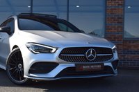 USED 2023 72 MERCEDES-BENZ CLA 1.3 CLA200 AMG Line Night Edition (Premium Plus) Shooting Brake 5dr Petrol 7G-DCT Euro 6 (s/s) (163 ps) PAN ROOF / NIGHT ED / PREMIUM+