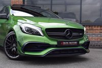 USED 2016 16 MERCEDES-BENZ A-CLASS 2.0 A45 AMG (Premium) Hatchback 5dr Petrol SpdS DCT 4MATIC Euro 6 (s/s) (381 ps) HARMON KARDON / SPORTS EXHAUST