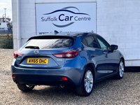 USED 2015 65 MAZDA MAZDA3 2.0 SKYACTIV-G Sport Nav Hatchback 5dr Petrol Manual Euro 6 (s/s) (121 ps) www.suffolkcarcentre.co.uk - Located at Lowestoft