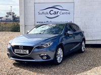 USED 2015 65 MAZDA MAZDA3 2.0 SKYACTIV-G Sport Nav Hatchback 5dr Petrol Manual Euro 6 (s/s) (121 ps) www.suffolkcarcentre.co.uk - Located at Lowestoft