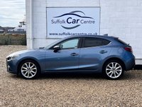 USED 2015 65 MAZDA MAZDA3 2.0 SKYACTIV-G Sport Nav Hatchback 5dr Petrol Manual Euro 6 (s/s) (121 ps) www.suffolkcarcentre.co.uk - Located at Lowestoft