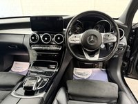 USED 2019 68 MERCEDES-BENZ C-CLASS 2.0 C220d AMG Line (Premium) Estate 5 Door Diesel G-Tronic+ Euro 6 (s/s) (194 ps) 5 SERVICES TO 34,554 MILES CAR PLAY