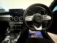 USED 2019 68 MERCEDES-BENZ C-CLASS 2.0 C220d AMG Line (Premium) Estate 5 Door Diesel G-Tronic+ Euro 6 (s/s) (194 ps) 5 SERVICES TO 34,554 MILES CAR PLAY