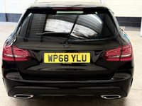 USED 2019 68 MERCEDES-BENZ C-CLASS 2.0 C220d AMG Line (Premium) Estate 5 Door Diesel G-Tronic+ Euro 6 (s/s) (194 ps) 5 SERVICES TO 34,554 MILES CAR PLAY
