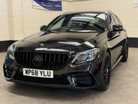 USED 2019 68 MERCEDES-BENZ C-CLASS 2.0 C220d AMG Line (Premium) Estate 5 Door Diesel G-Tronic+ Euro 6 (s/s) (194 ps) 5 SERVICES TO 34,554 MILES CAR PLAY