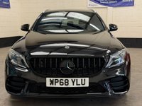 USED 2019 68 MERCEDES-BENZ C-CLASS 2.0 C220d AMG Line (Premium) Estate 5 Door Diesel G-Tronic+ Euro 6 (s/s) (194 ps) 5 SERVICES TO 34,554 MILES CAR PLAY