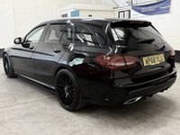 USED 2019 68 MERCEDES-BENZ C-CLASS 2.0 C220d AMG Line (Premium) Estate 5 Door Diesel G-Tronic+ Euro 6 (s/s) (194 ps) 5 SERVICES TO 34,554 MILES CAR PLAY