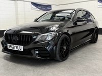 USED 2019 68 MERCEDES-BENZ C-CLASS 2.0 C220d AMG Line (Premium) Estate 5 Door Diesel G-Tronic+ Euro 6 (s/s) (194 ps) 5 SERVICES TO 34,554 MILES CAR PLAY