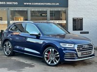 USED 2020 70 AUDI SQ5 3.0 TDI V6 347PS QUATTRO TIPTRONIC 8 SPEED AUTOMATIC 4WD 4X4 SUV BANG & OLUFSEN SOUND SYSTEM * 21" ALLOYS * APPLE CAR PLAY * REVERSE CAMERA