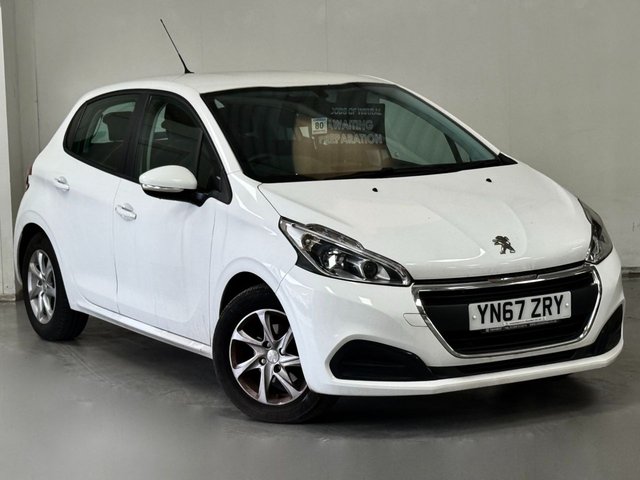 2017 67 Peugeot 208 1.2 PureTech Active Hatchback 5dr Petrol Manual Euro 6 (82 ps)