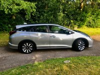 USED 2017 17 HONDA CIVIC 1.8 i-VTEC SE Plus Tourer 5dr Petrol Auto Euro 6 (142 ps)ONLY 15,500 MILES-YES 15,500 MILES WITH FULL HONDA MAIN DEALER SERVICING X7 SERVICE STAMPS//RETIRED OWNER SINCE 2020///REAR PARK CAMERA//ELEC FOLD MIRRORS//BLUETOOTH//MULTI-FUNCTION STEERING WHEEL//STUNNING CONDITION--ABSOLUTELY IMMACULATE INSIDE AND OUT//FRONT AND REAR PARK SENSORS//X4 NEW TYRES DUE TO AGE//JUST MOT'D Tourer 5dr Petrol Auto Euro 6 (142 ps)ONLY 15,500 MILES-YES 15,500 MILES WITH FULL HONDA MAIN DEALER SERVICING X7 SERVICE STAMPS//RETIRED OWNER SINCE 2020///REAR PARK CAMERA//ELEC FOLD MIRRORS//BLUETOOTH//MULTI-FUNCTION STEERING WHEEL//STUNNING CONDITION--ABSOLUTELY IMMACULATE INSIDE AND OUT//FRONT AND REAR PARK SENSORS//X4 NEW TYRES DUE TO AGE+SPARE WHEEL NOT STANDARD