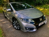 USED 2017 17 HONDA CIVIC 1.8 i-VTEC SE Plus Tourer 5dr Petrol Auto Euro 6 (142 ps)ONLY 15,500 MILES-YES 15,500 MILES WITH FULL HONDA MAIN DEALER SERVICING X7 SERVICE STAMPS//RETIRED OWNER SINCE 2020///REAR PARK CAMERA//ELEC FOLD MIRRORS//BLUETOOTH//MULTI-FUNCTION STEERING WHEEL//STUNNING CONDITION--ABSOLUTELY IMMACULATE INSIDE AND OUT//FRONT AND REAR PARK SENSORS//X4 NEW TYRES DUE TO AGE//JUST MOT'D Tourer 5dr Petrol Auto Euro 6 (142 ps)ONLY 15,500 MILES-YES 15,500 MILES WITH FULL HONDA MAIN DEALER SERVICING X7 SERVICE STAMPS//RETIRED OWNER SINCE 2020///REAR PARK CAMERA//ELEC FOLD MIRRORS//BLUETOOTH//MULTI-FUNCTION STEERING WHEEL//STUNNING CONDITION--ABSOLUTELY IMMACULATE INSIDE AND OUT//FRONT AND REAR PARK SENSORS//X4 NEW TYRES DUE TO AGE+SPARE WHEEL NOT STANDARD