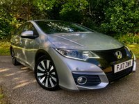 USED 2017 17 HONDA CIVIC 1.8 i-VTEC SE Plus Tourer 5dr Petrol Auto Euro 6 (142 ps)ONLY 15,500 MILES-YES 15,500 MILES WITH FULL HONDA MAIN DEALER SERVICING X7 SERVICE STAMPS//RETIRED OWNER SINCE 2020///REAR PARK CAMERA//ELEC FOLD MIRRORS//BLUETOOTH//MULTI-FUNCTION STEERING WHEEL//STUNNING CONDITION--ABSOLUTELY IMMACULATE INSIDE AND OUT//FRONT AND REAR PARK SENSORS//X4 NEW TYRES DUE TO AGE//JUST MOT'D Tourer 5dr Petrol Auto Euro 6 (142 ps)ONLY 15,500 MILES-YES 15,500 MILES WITH FULL HONDA MAIN DEALER SERVICING X7 SERVICE STAMPS//RETIRED OWNER SINCE 2020///REAR PARK CAMERA//ELEC FOLD MIRRORS//BLUETOOTH//MULTI-FUNCTION STEERING WHEEL//STUNNING CONDITION--ABSOLUTELY IMMACULATE INSIDE AND OUT//FRONT AND REAR PARK SENSORS//X4 NEW TYRES DUE TO AGE+SPARE WHEEL NOT STANDARD