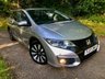 USED 2017 17 HONDA CIVIC 1.8 i-VTEC SE Plus Tourer 5dr Petrol Auto Euro 6 (142 ps)ONLY 15,500 MILES-YES 15,500 MILES WITH FULL HONDA MAIN DEALER SERVICING X7 SERVICE STAMPS//RETIRED OWNER SINCE 2020///REAR PARK CAMERA//ELEC FOLD MIRRORS//BLUETOOTH//MULTI-FUNCTION STEERING WHEEL//STUNNING CONDITION--ABSOLUTELY IMMACULATE INSIDE AND OUT//FRONT AND REAR PARK SENSORS//X4 NEW TYRES DUE TO AGE//JUST MOT'D Tourer 5dr Petrol Auto Euro 6 (142 ps)ONLY 15,500 MILES-YES 15,500 MILES WITH FULL HONDA MAIN DEALER SERVICING X7 SERVICE STAMPS//RETIRED OWNER SINCE 2020///REAR PARK CAMERA//ELEC FOLD MIRRORS//BLUETOOTH//MULTI-FUNCTION STEERING WHEEL//STUNNING CONDITION--ABSOLUTELY IMMACULATE INSIDE AND OUT//FRONT AND REAR PARK SENSORS//X4 NEW TYRES DUE TO AGE+SPARE WHEEL NOT STANDARD