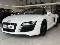 USED 2012 12 AUDI R8 4.2 FSI V8 Spyder 2dr Petrol Manual quattro Euro 5 (430 ps) 