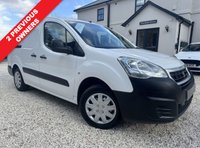 USED 2017 17 PEUGEOT PARTNER 1.6 BlueHDi 750 SE Panel Van 4dr Diesel Manual L2 (s/s) (110 g/km, 100 bhp) VERY CLEAN VAN, 2KEYS, NEW MOT