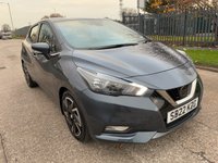 USED 2022 22 NISSAN MICRA 1.0 IG-T Acenta Hatchback 5dr Petrol Manual Euro 6 (s/s) (92 ps) 1 OWNER FROM NEW* NISSAN SERVICE HISTORY* AUTO START / STOP* LANE / SPEED ASSIST* AIR CON* BLUETOOTH PHONE AND AUDIO* DAB* USB* AUX* REMOTE CENTRAL LOCKING WITH 2 KEYS*