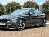 USED 2017 67 BMW 4 SERIES 3.0 440i M Sport Convertible 2dr Petrol Auto Euro 6 (s/s) (326 ps) 