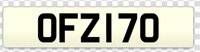 USED NUMBER PLATE PLATE 