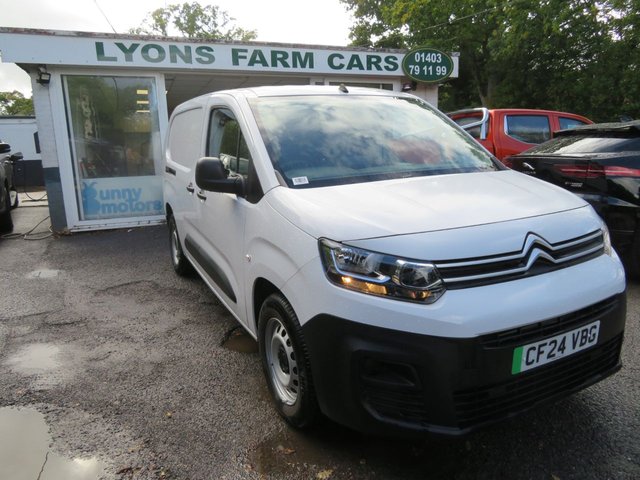 2024 24 Citroen E-Berlingo 750 50kWh Enterprise Edition XL Panel Van 6dr Electric Auto LWB (7.4kW Charger) (136 ps)